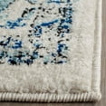 thumbnail image 4 of SAFAVIEH Evoke Teale Traditional Bordered Area Rug, Grey/Ivory, 4' x 6', 4 of 11
