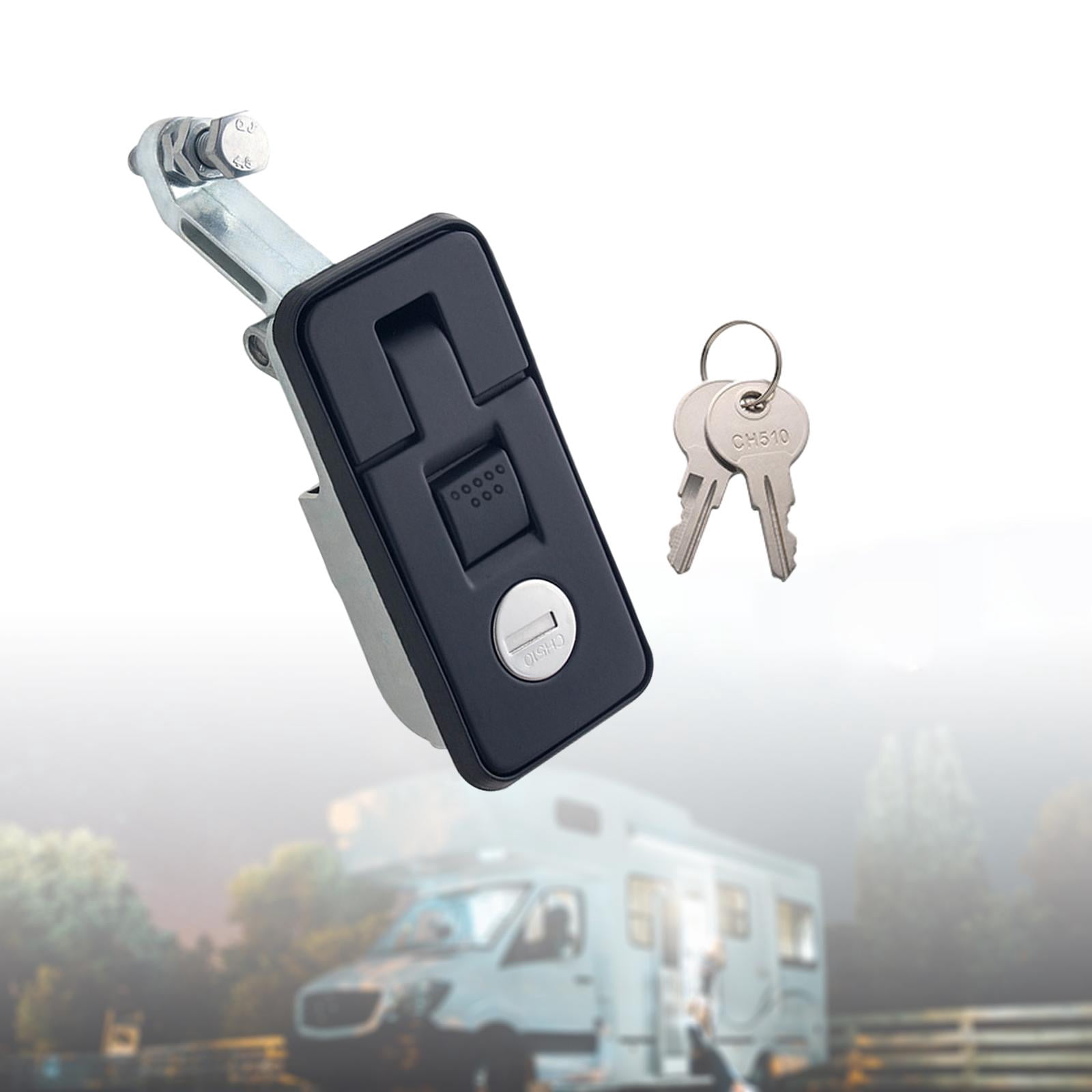 Kuntesetty Compression Latch Lock Accessories Easy Installation Heavy Duty Adjustable Lever Black