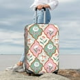 thumbnail image 7 of Yiaed flowers and white geese Print Travel Luggage Cover Suitcase Protector Covers Elastic Luggage Anti-scratch(No luggage included）-, 7 of 7