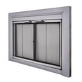 thumbnail image 2 of Pleasant Hearth CM-3012SN Clairmont Collection Fireplace Glass Door - Large, 2 of 9