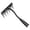 B, variant on BinKFF Iron Weeding Rake, 5/6/7/8 Teeth Carbon Steel Garden Weeder Rakes, Iron Rake for Yard Lawn and Garden, Heavy-Duty Gardens Hand Weeder Puller Tool for Gardening and Weedings