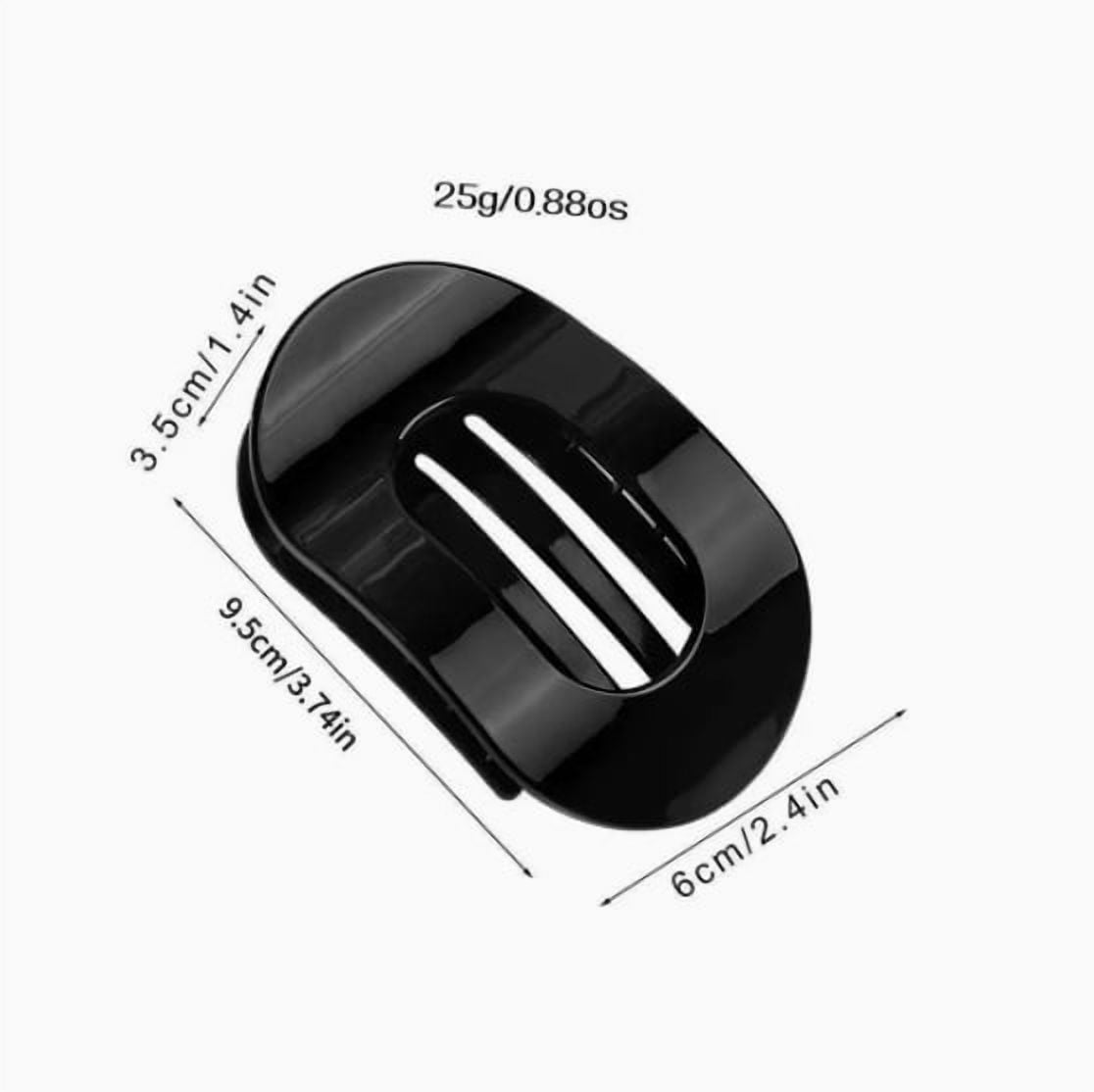 4-Piece Shark Clip Set - Essential Hair Accessories for Everyday Styling