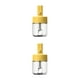 thumbnail image 4 of Kearding Cuchara telescópica Condimento Tanque Contenedor Caja de tarro de pimienta Miel Azúcar Especias Aceite Dispensador Picnic Hogar Amarillo 2Conjunto, 4 of 6