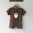 thumbnail image 5 of Vividxx Baby Boys Romper Jumpsuit With Hat Short Sleeve Bear Print Summer Onesie Casual Playwear For Newborn Newborn Comfort Dailywear, 5 of 9