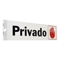 thumbnail image 3 of Letrero Privado Hy-Ko Aluminio Acero Inoxidable 5X20.5 Cm, 3 of 3
