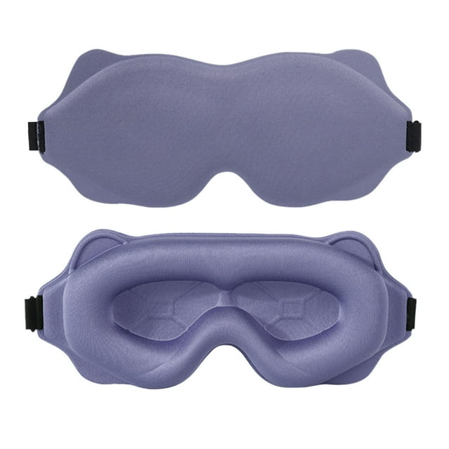 Pisexur Sleep Mask Eye Mask For Side Sleeping Washable Sleep Mask Adjustable Shoulder Strap Breathable And Soft Sleep Mask Essential For Travel