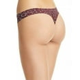 thumbnail image 2 of CALVIN KLEIN Intimates Burgundy Star Thong Underwear S, 2 of 7