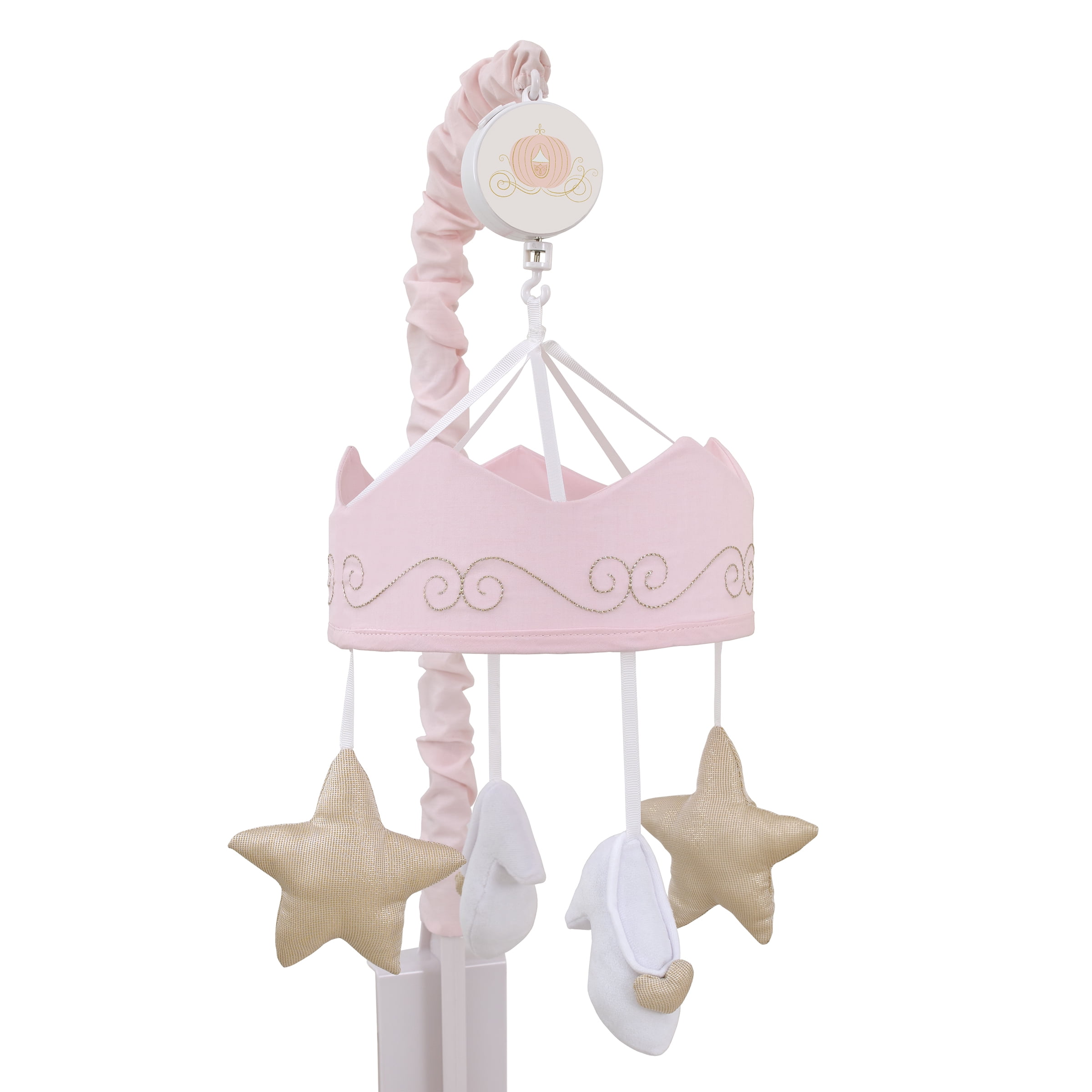 Disney Princess Enchanting Dreams Pink and Gold Musical Mobile