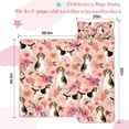 thumbnail image 5 of Pink Beagle and Flower Toddler Nap Mats for Kids Preschool,Sleeping Mat Bag or Kids,Toddler Sleeping Bag,Toddler Nap Mat or Daycare, 5 of 6