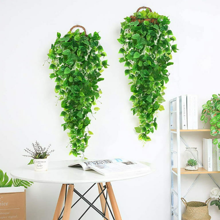Hesroicy Artificial Hanging Vines Simulated Decoration Fabric Realistic Hanging  Vines for Wedding 