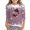 T10-Pink, variant on Ulitacool Tops For Girl Christmas Long Sleeve Crewneck Cartoon Prints Xmas Sweatshirt 5-6 Years Pink