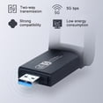 thumbnail image 2 of USB WiFi Adapter 1200Mbps Techkey USB 3.0 WiFi Dongle Wireless Network Adapter with Dual Band 2.4G/5G High Gain Antenna for Window XP / Vista / Linux / WIN 7 / WIN 8 /WIN8.1 / WIN10, 2 of 9
