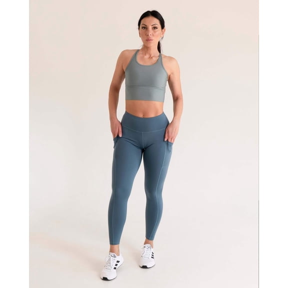 Women’s High Waist Tummy Control Butt Lifting Legging, Moisture Wicking Activewear