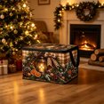 thumbnail image 5 of Trovenix Christmas Storage Box Bag Clothing Home Organizer Xmas Holiday Decorative Bin For Clothes Blankets Pillows Sweaters Quilts, 5 of 6