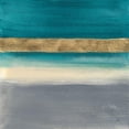 thumbnail image 3 of Paschke, Chris 20x20 Black Modern Framed Museum Art Print Titled - Gold Emerald II, 3 of 5