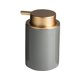 thumbnail image 2 of Dispensador de jabón de cerámica, dispensador de jabón para platos multiusos recargable, botella de loción Gris, 2 of 9