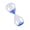 Blue, variant on Tibvox Glass 60 Minutes Sand Timers 1 Hour Hourglass Sandglasses Timers for Students Teacher