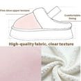 thumbnail image 4 of BERANMEY Thick-Soled Fuzzy Slippers for Women & Men - Cozy Platform House Shoes with Anti-Slip Sole, Warm Plush Lined Indoor Outdoor Short Ankle Slippers, 4 of 7