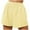 Beige, variant on Mlzmgr Womens Summer Shorts Casual Loose Elastic High Waist Pants Comfy Solid Color Sports Shorts