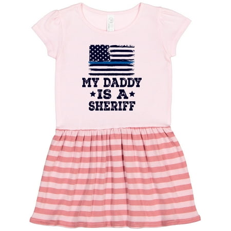 

Inktastic Daddy is a Sheriff Law Enforcement Gift Toddler Girl Dress
