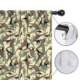 thumbnail image 4 of Blackout Kids Curtains,Camouflage Dinosaurs Silhouettes Pattern Childrens Insulated Curtains Set Of 2,Bedroom Essentials,Toddler Room Decor 42"x63", 4 of 5