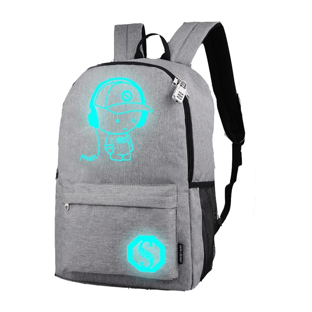 Alvage Anime Cartoon Luminous Backpack with USB Zambia Ubuy
