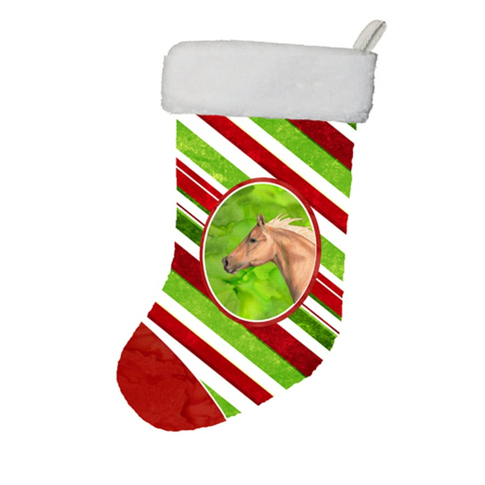 Horse Candy Cane Holiday Christmas Christmas Stocking