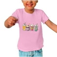 thumbnail image 3 of HADST Easter Shirts for Boys Girls - Funny Easter Bunny Tees Summer Round Neck Short Sleeve T Shirt, 3 of 3
