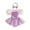 ZP-Purple, variant on Yindaity Baby Girl Dress Summer Ruffle Sleeve Bowknot Floral Dresses Casual Sundress Purple,0-3 Months