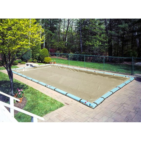 Hinspergers AK20405 25' x 45' Rect Armor Kote Winter Cover for 20' x 40' IG Pool