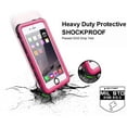 thumbnail image 3 of iPhone SE 2020 Waterproof Case, iPhone SE 2nd Gen Case Waterproof, Allytech IP68 Waterproof Build-in Screen Protector Full Protection Case Cover for Apple iPhone SE 2020, Pink, 3 of 7