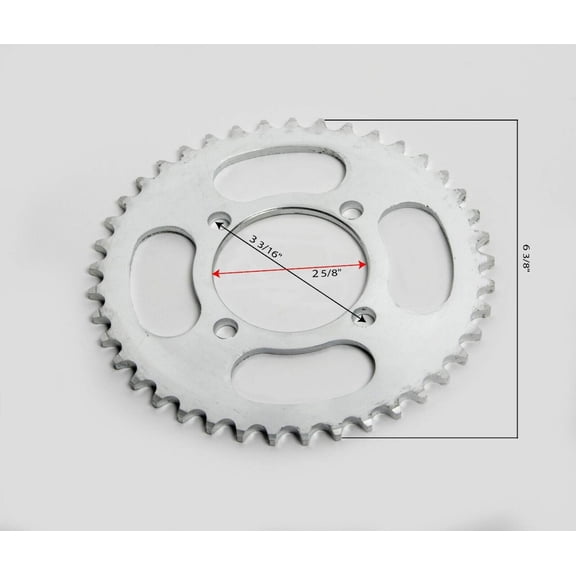 #420 41T 4 hole Sprocket drive gear f eATV Quad GoKart