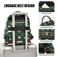 thumbnail image 3 of FORMRS Mini Backpack Purse for Women Travel Daypack Casual Shoulder Bag, Christmas Santa Hats, 3 of 7