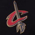 thumbnail image 7 of Men's Mitchell & Ness  Black Cleveland Cavaliers Hardwood Classics Nights Playmaker Fleece Hoodie, 7 of 7