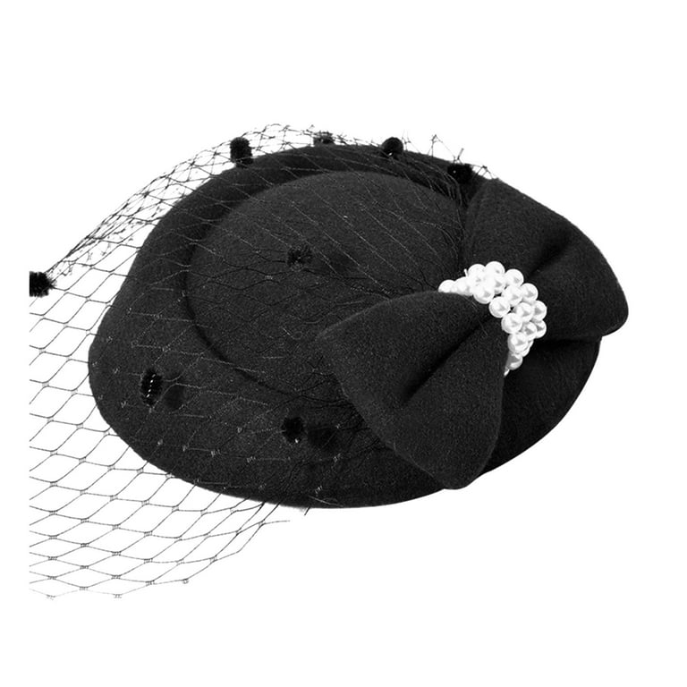 New Mesh Lace Bow Top Hat New Mesh Lace Bow Top Hat