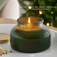 thumbnail image 6 of Better Homes & Gardens 1-Wick Holiday Scented Glitter Jar Candle, Noble Fir and Pine, 12oz., 6 of 7