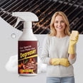 thumbnail image 6 of Heavy Duty Degreaser Spray For BBQ Griddles Oven Grill Cleaner Removes Stubborn Grease Carbon Burnt Food Stains Iron Cooking Surface 120ml 4oz For Home Commercial Outdoor Kitchen Cleaning, 6 of 8