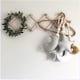 thumbnail image 2 of EeaseMX Adorno colgante de cuentas de madera de luna y estrella para cama de bebé, tienda de juegos, habitación, cuna (luna gris y estrella blanca), 2 of 7
