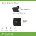 thumbnail image 5 of Symmons S5691STN15TRM Oak Shower Only Trim Package - Nickel, 5 of 7