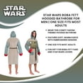 thumbnail image 7 of Star Wars Men's Boba Fett Armour Bathrobe, Mens Robes, 7 of 7