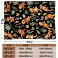 thumbnail image 7 of Bearded Dragon Blanket Gifts for Women Men Adults,Warm Plush Lizard Reptile Blanket Lizard Gift for Adult Women Men 50"x40", 7 of 7