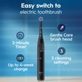 thumbnail image 3 of Oral-B iO Series 2 Rechargeable Electric Powered Toothbrush, Peach with 1 Gentle Care Brush Head - Automatic Pressure Sensor to Protect Gums - 3 Modes - 2 Min Timer, 3 of 16
