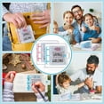 thumbnail image 6 of 1000 Money Saving Challenge with 25 Binder Mini Money Savings Challenge Book with Envelopes Budget Saving Cash for Budgeting Planner Teacher Graduation Gift Kid Home School Favor(2 Pcs, Green), 6 of 6