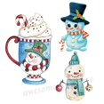 thumbnail image 2 of Troqueles de corte de Metal para Navidad, plantilla de bufanda con muñeco de nieve, foto de libro de recuerdos, decoración artesanal, molde de pan de jengibre en relieve, Navidad, 2022, 2 of 3