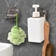 thumbnail image 4 of Multi Functional Hook No Drill Shower Gel Storage Rack Kitchen Adhesive Hook, 4 of 5