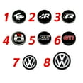 thumbnail image 4 of 45MM 50MM Car Steering Wheel Sticker Decoration Cover For VW R GTI ABT Golf Polo Tiguan Passat Touran Sharan 4 Motion 45MM 02-R 1PCS, 4 of 6