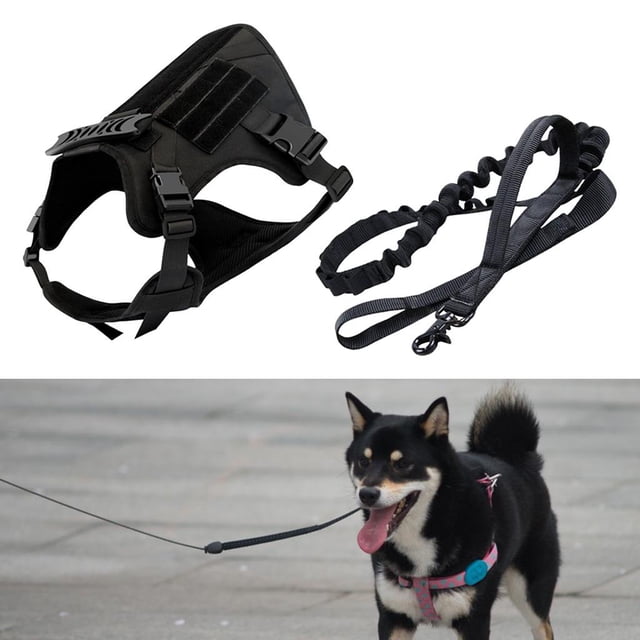 Arnés para chaleco para perros Entrenamiento de fácil control Acolchado Sin tirón Servicio ajustable Arnés para perros para entrenamiento Perro grande SG Yinane arnés chaleco