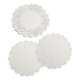 thumbnail image 2 of 100Pcs Round Paper Lace Doilies Cake Placemat Party Wedding Baking Decoration Cup Wine Decorative Mat Placemats For Table, 2 of 11