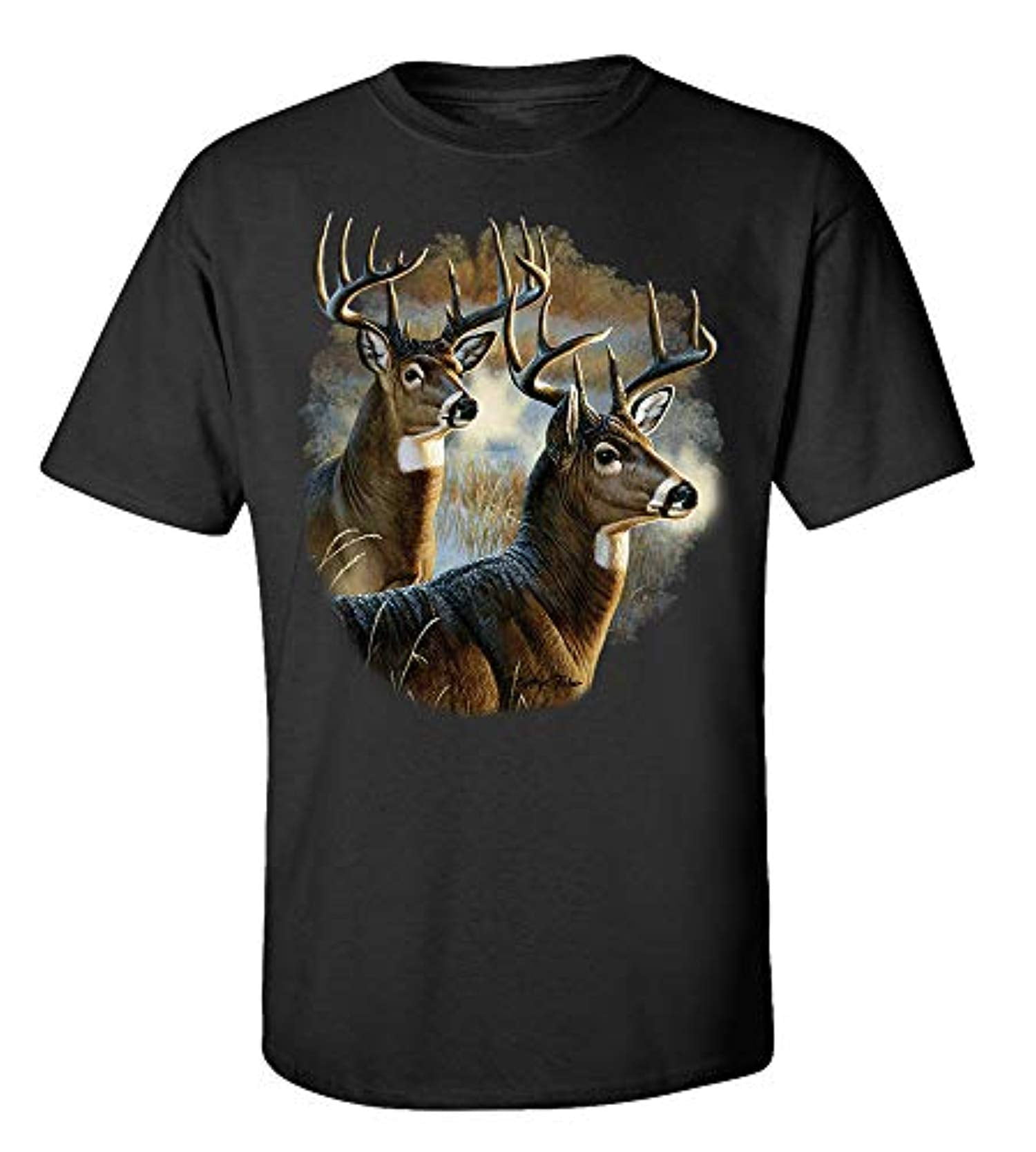 On The Alert Adult Unisex Short Sleeve Tee Shirt Black - Foto 7 di 42