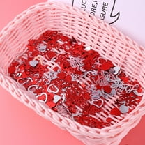 ELAYARD 2000 Pieces Heart Shaped Confetti Assorted Supplies Valentine Decorations